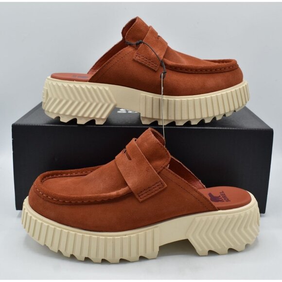 Sorel Womens Size 8.5 ONA AVE Sanguine Red Waterproof Slip On Clogs Mules Shoes - Picture 9 of 11